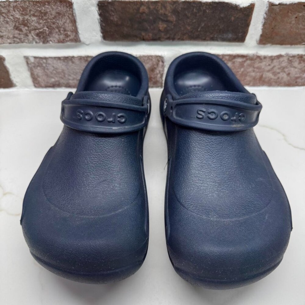 Crocs Classic Clog Slip-On Shoes in Navy Blue